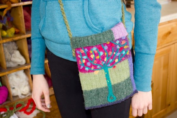 Felted Purse 7
